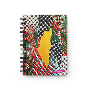 Kuffiyeh Patterns/Palestinian Struggle Spiral Journal