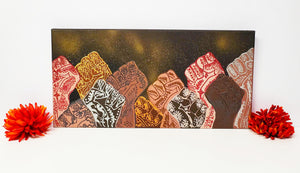 Henna'ed Fists (12 x 24 inches)